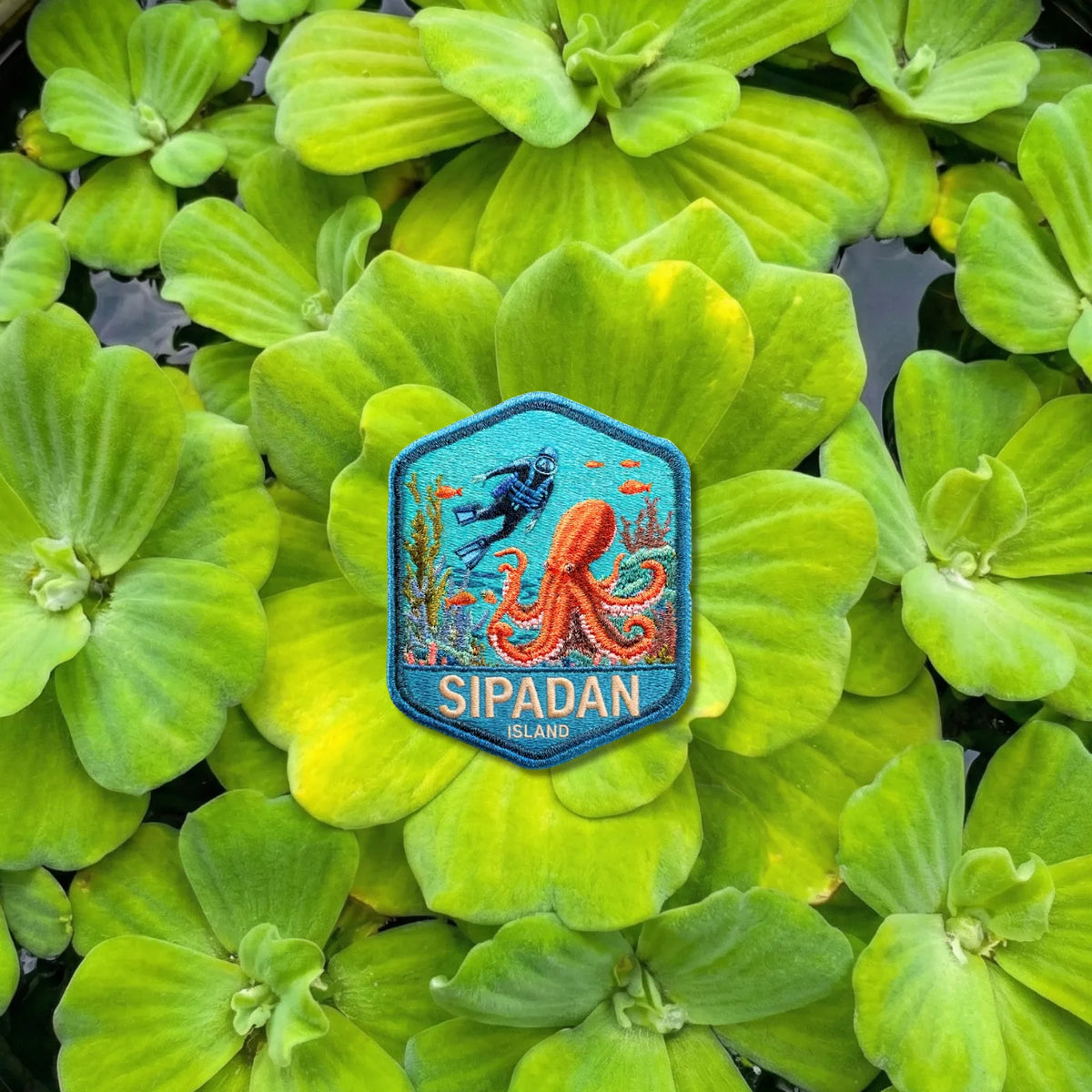 Sipadan Island Malaysia Embroidered Patch - product photo 1