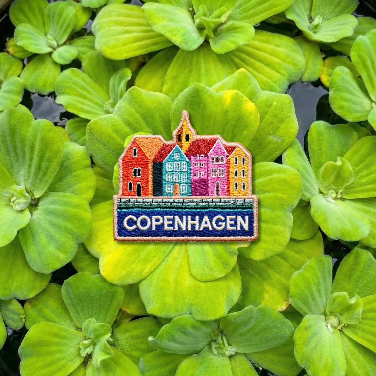 Copenhagen Denmark Embroidered Patch - product photo 1