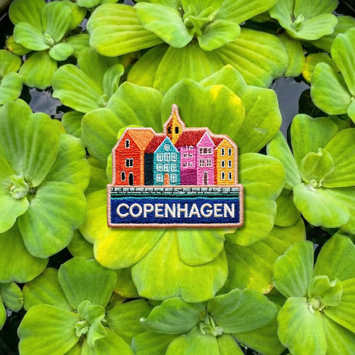Copenhagen Denmark Embroidered Patch