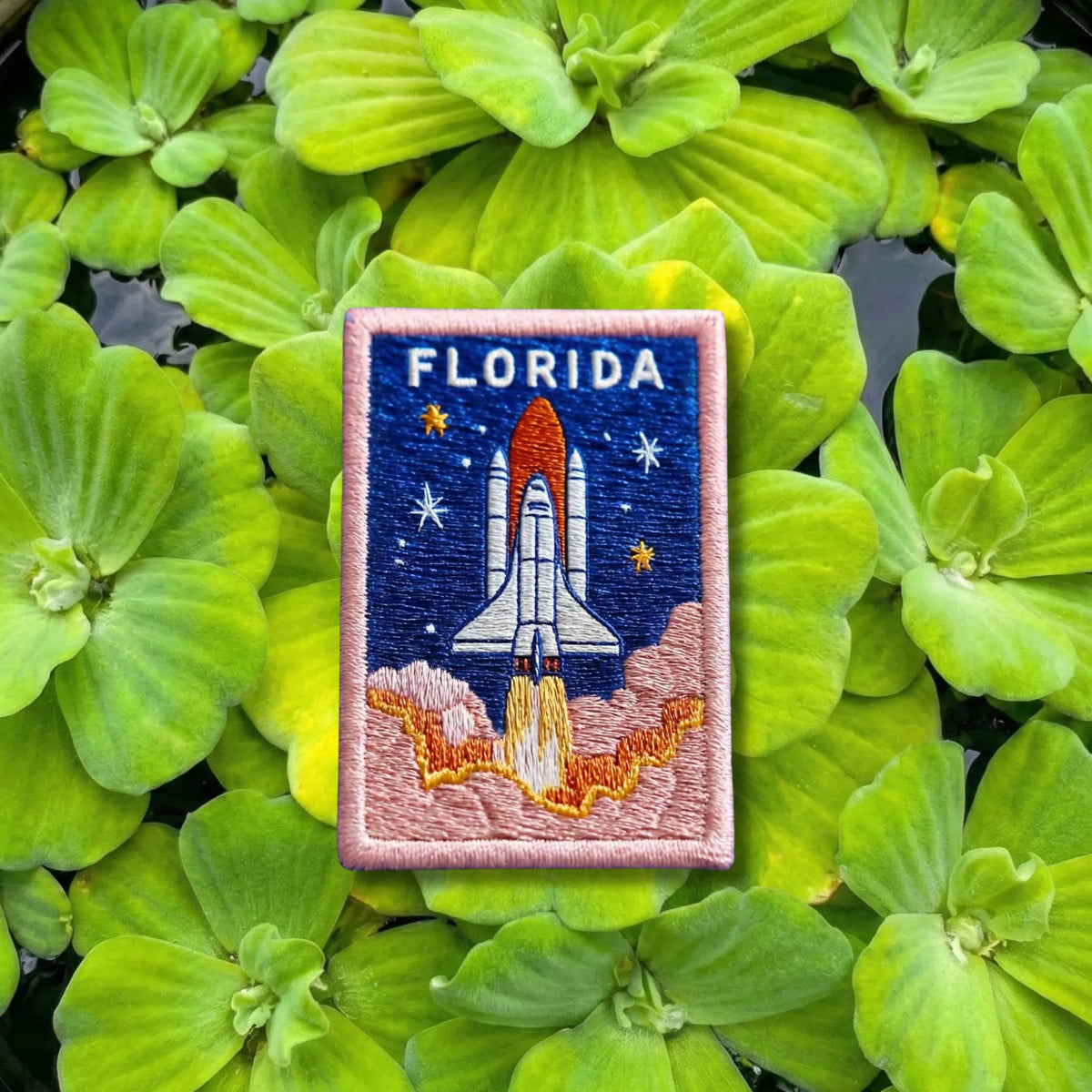 Florida Space Shuttle Embroidered Patch - product photo 1