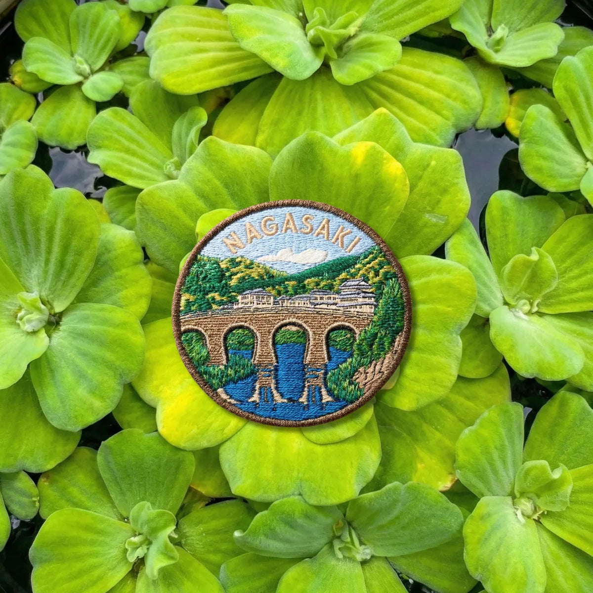 Nagasaki Japan Embroidered Patch - product photo 1