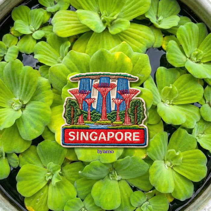 Singapore Marina Bay Sands Embroidered Patch