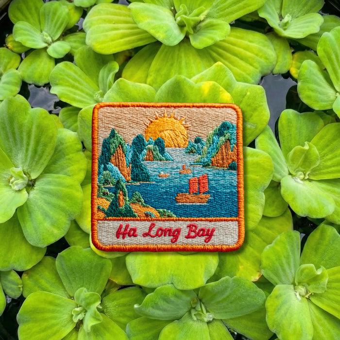 Ha Long Bay Vietnam Limestone Islands Embroidered Patch