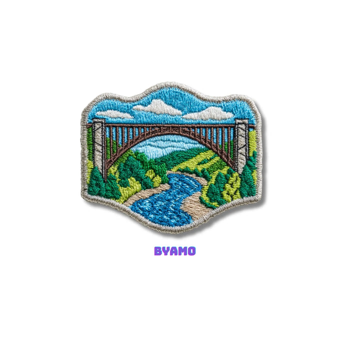 New River Gorge National Park Bridge Iron On Patch