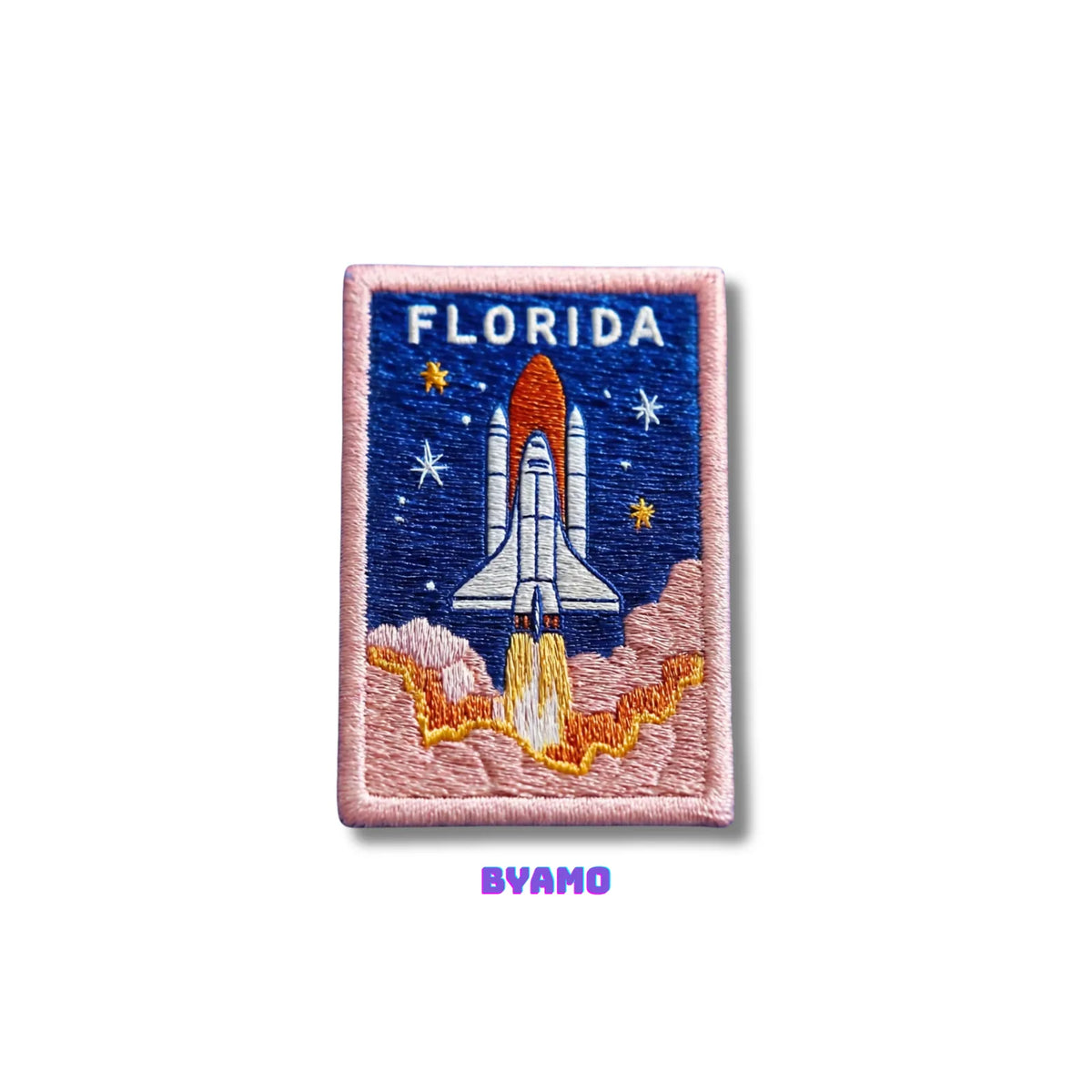Florida Space Shuttle Embroidered Patch - product photo 2