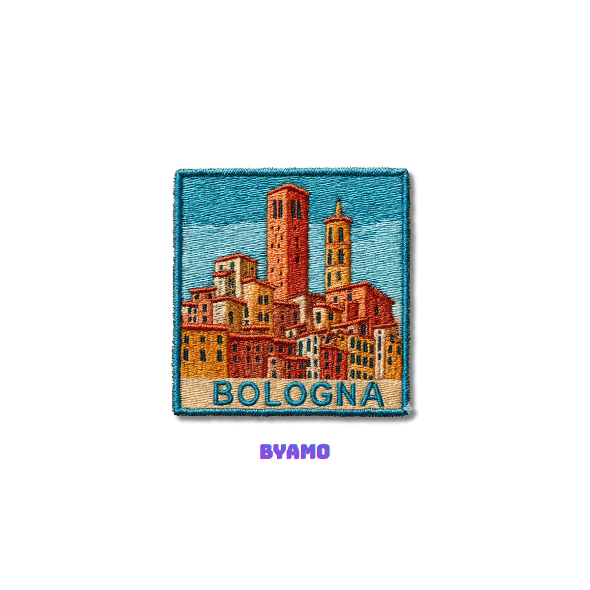 Bologna Italy Embroidered Patch - product photo 2