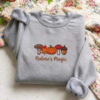 Nature's Magic Autumn Embroidered Sweatshirt - product photo 2