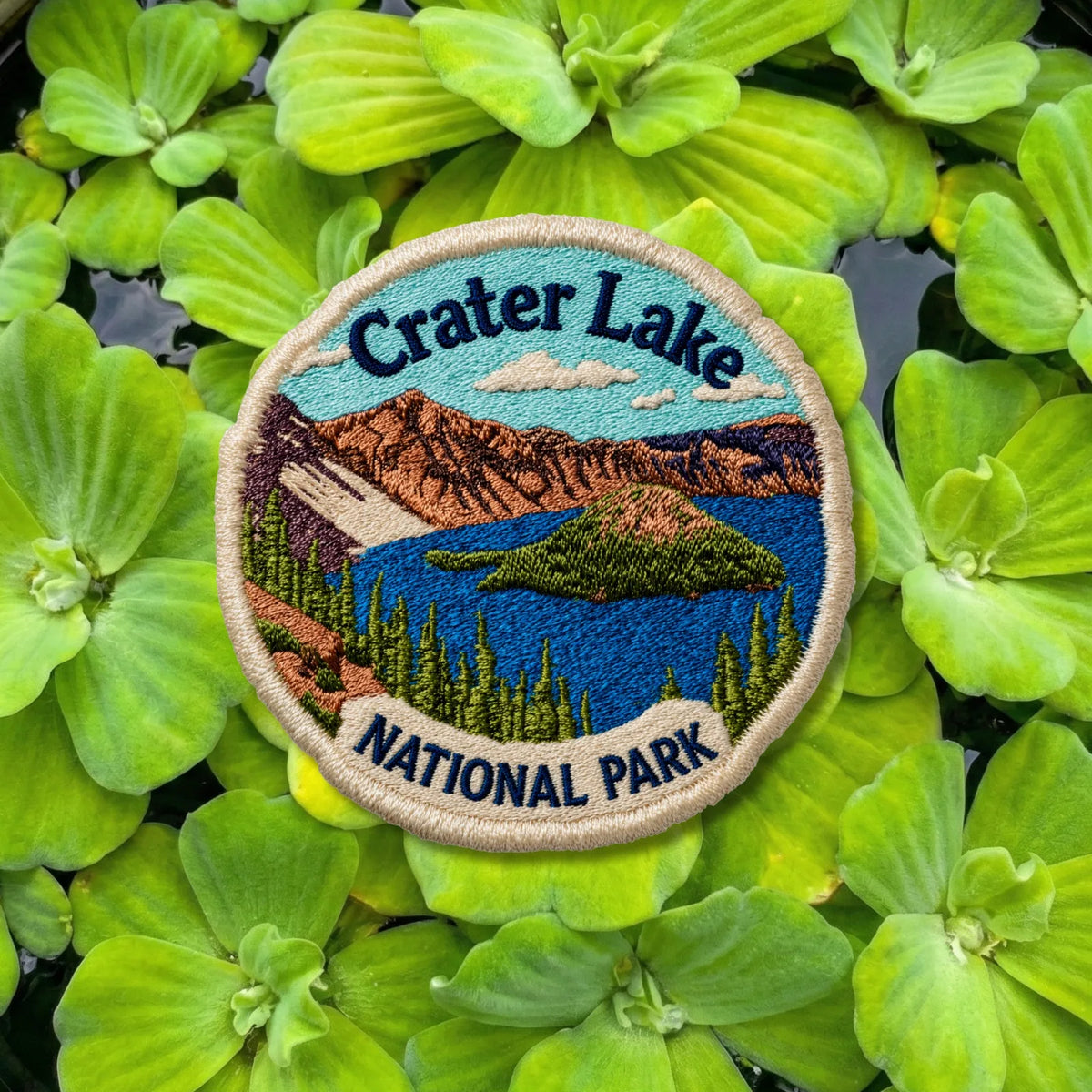 Crater Lake National Park Oregon Embroidered Patch - product photo 2