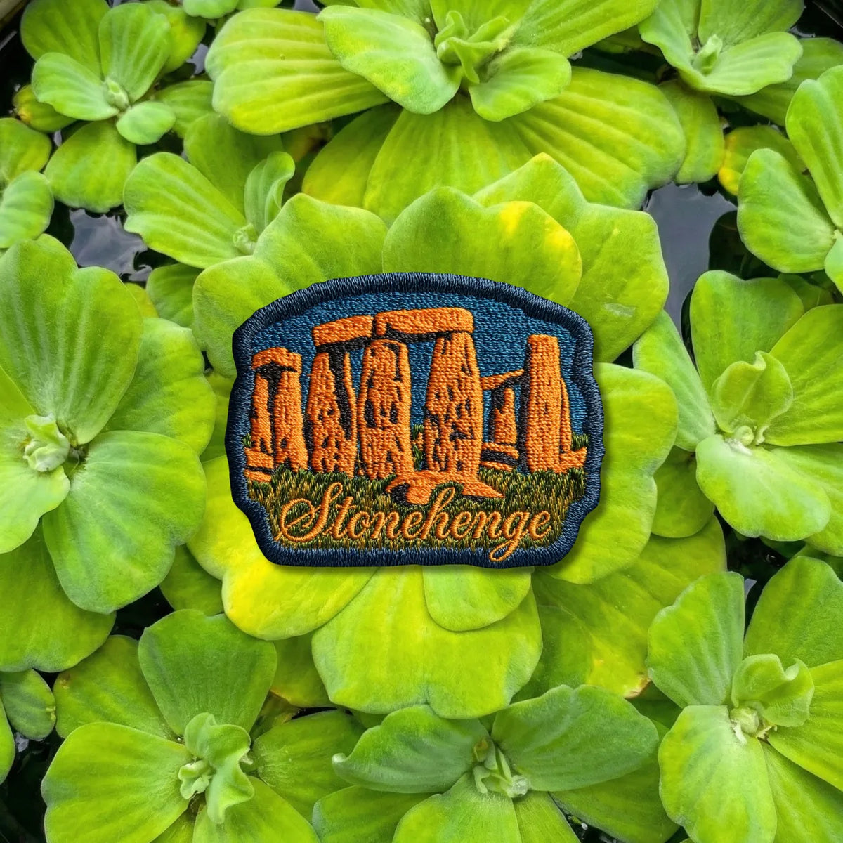 Stonehenge England Prehistoric Monument Patch - product photo 2