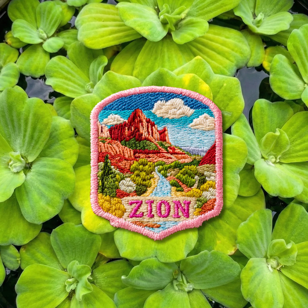 Zion National Park Utah Embroidered Patch - product photo 2
