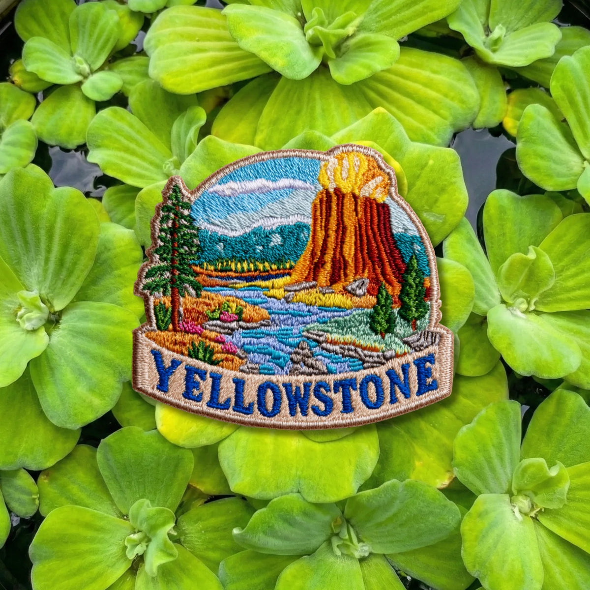 Yellowstone National Park Embroidered Patch - product photo 2