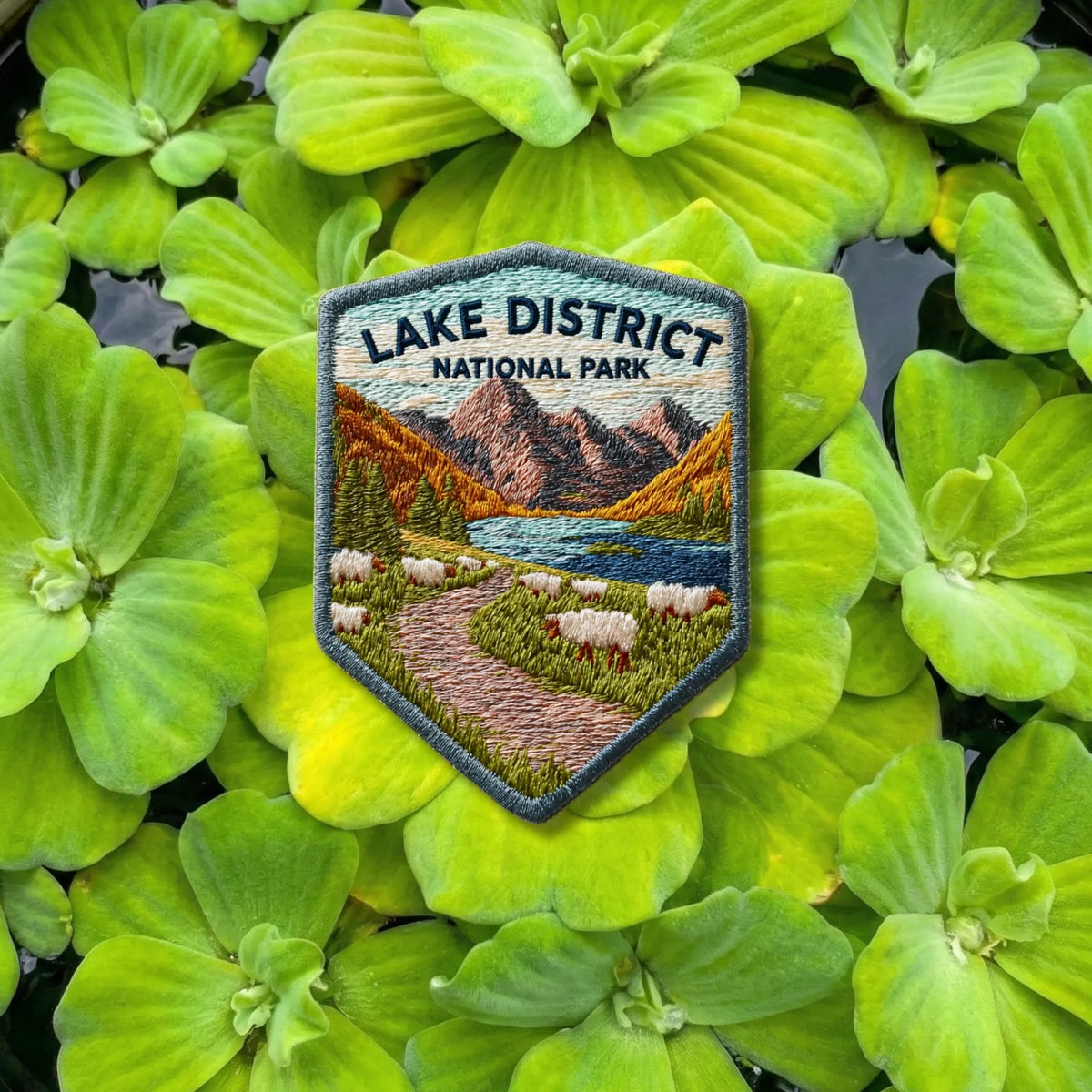 Lake District National Park UK Embroidered Patch - product photo 2