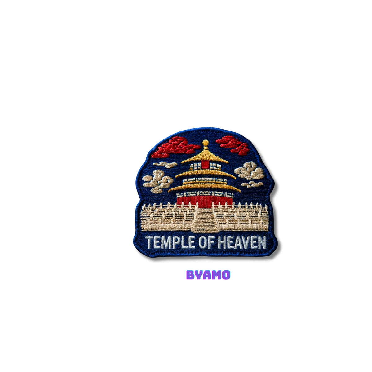 Temple of Heaven Beijing China Embroidered Patch - product photo 2