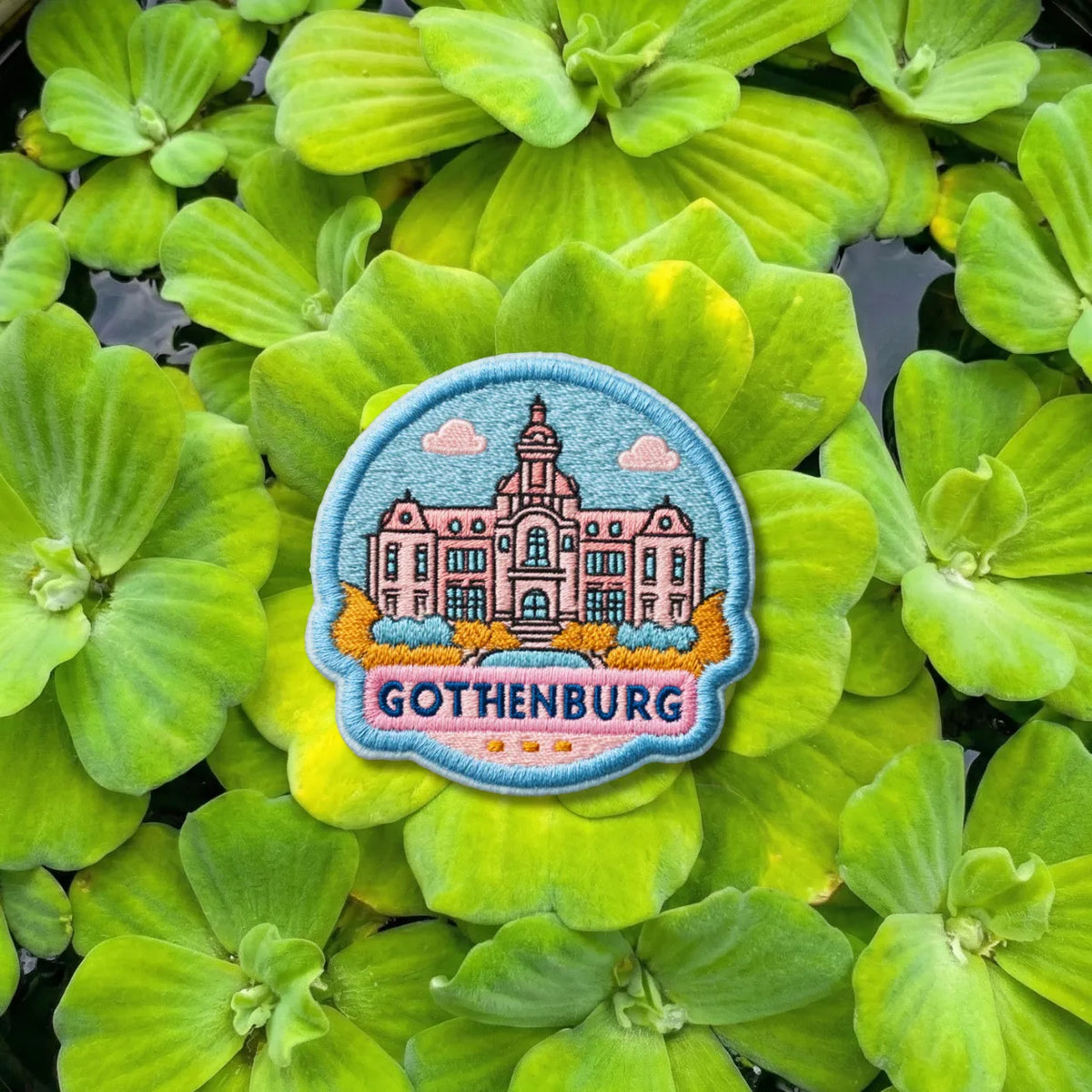 Gothenburg Sweden City Hall Embroidered Patch - product photo 2