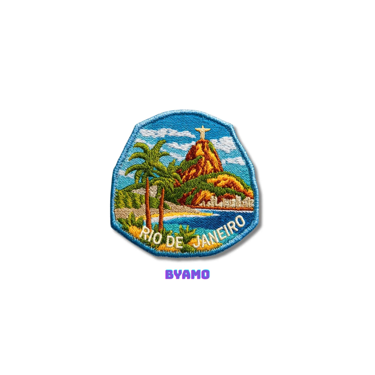 Rio de Janeiro Brazil Embroidered Patch - product photo 2