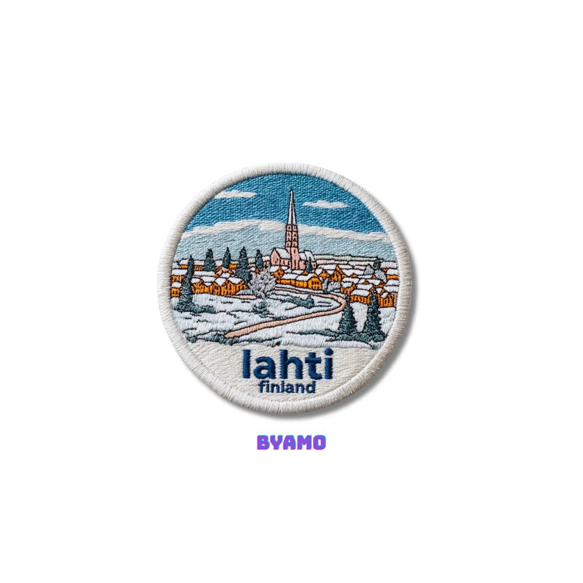 Lahti Finland Embroidered Patch - product photo 2