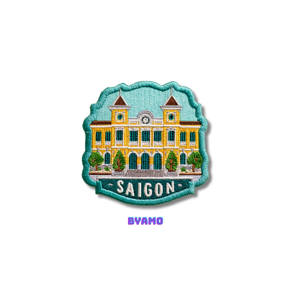 Saigon Vietnam Embroidered Patch - product photo 2