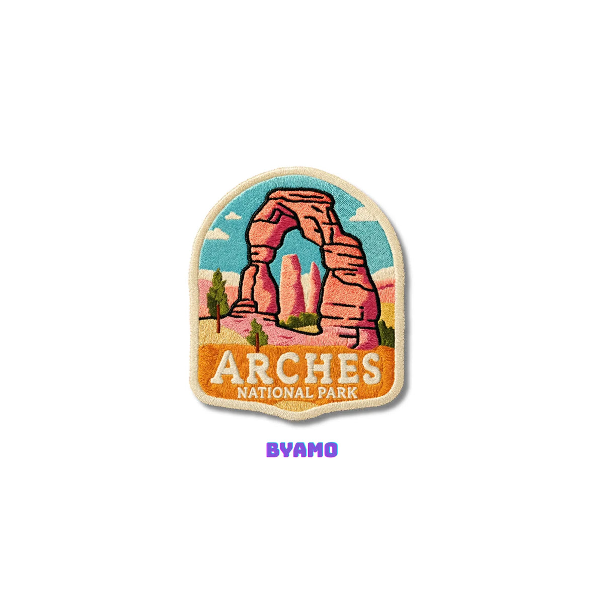 Arches National Park Embroidered Patch - product photo 2