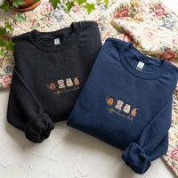 Coffee Love Club Embroidered Sweatshirt | Cafe Lover Gift - product photo 4