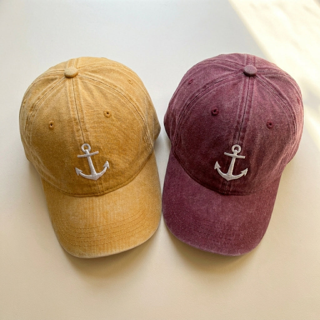 Anchor Embroidered Cap – Perfect for Sailing Enthusiasts - photo 5