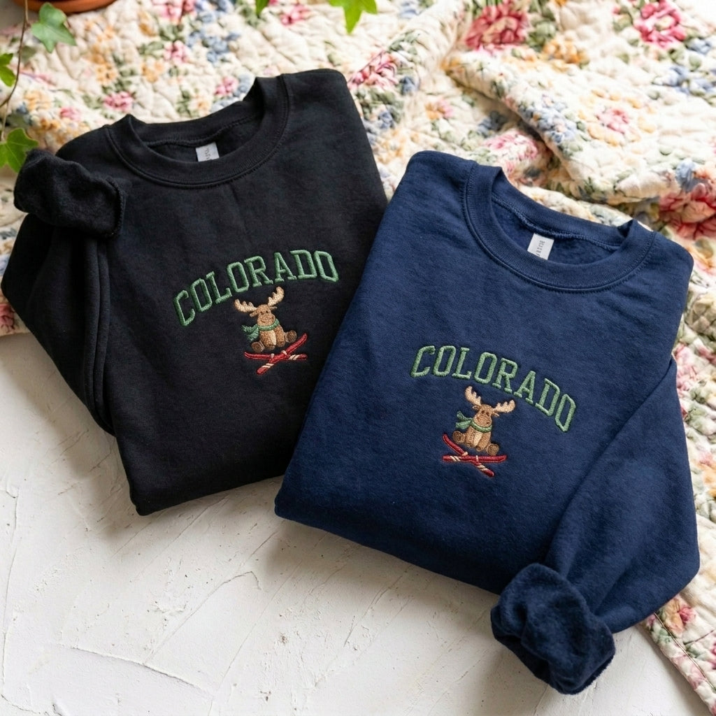 Colorado Embroidered Sweater – Trendy Streetwear Style - photo 3