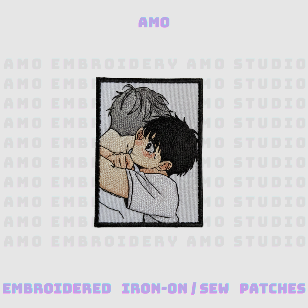 Taeui & Ilay Embroidered Patch – Premium Custom Iron-On & Sew-On Embroidery Patch