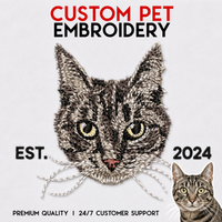 Custom Dog Embroidered Hoodie – Perfect for Pet Lovers - photo 3
