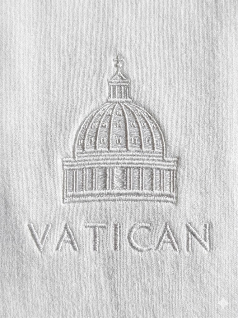 Vatican Embroidered Sweatshirt – Perfect Vatican Souvenir - photo 2
