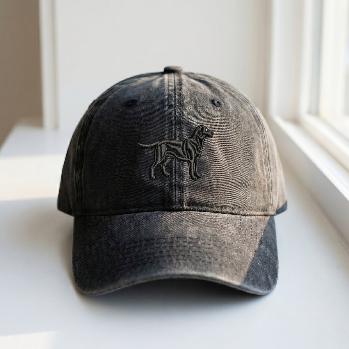 Dog Design Embroidered Cap – Vintage Style for Dog Lovers - photo 1