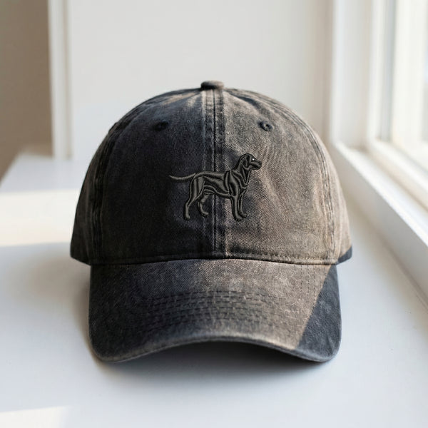 Dog Design Embroidered Cap – Vintage Style for Dog Lovers - photo 1