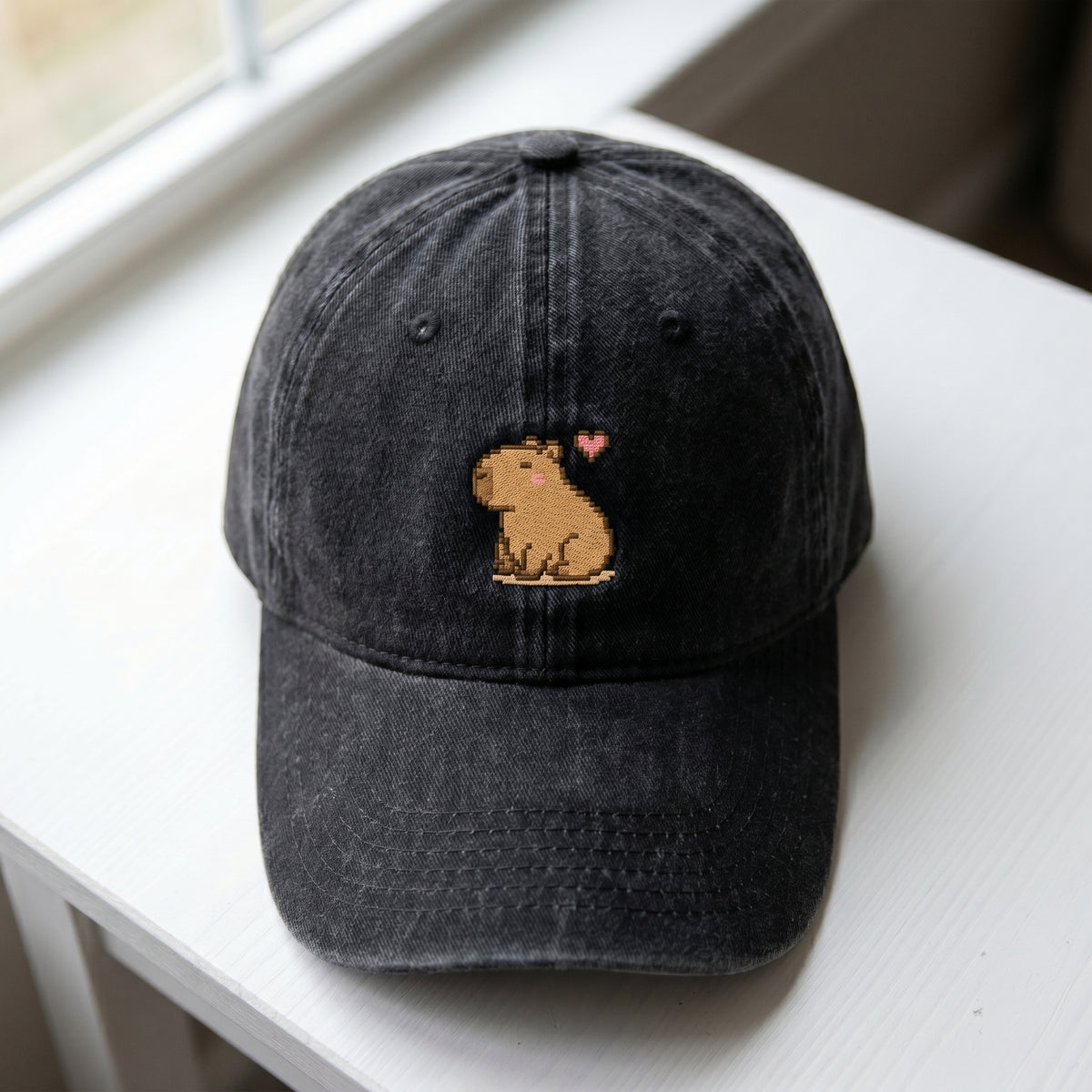 Capybara Embroidered Cap - view 3