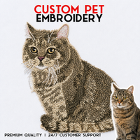 Custom Dog Embroidered Hoodie – Perfect for Pet Lovers - photo 4