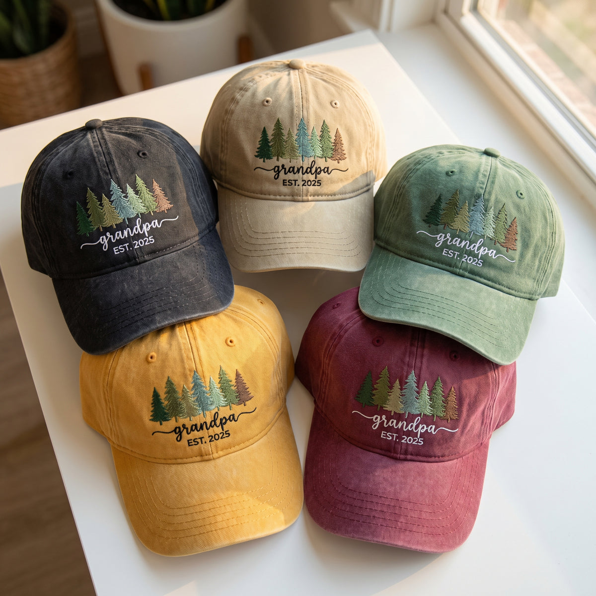 First Time Grandparents Embroidered Cap – Perfect Gift for New Grandparents - photo 4