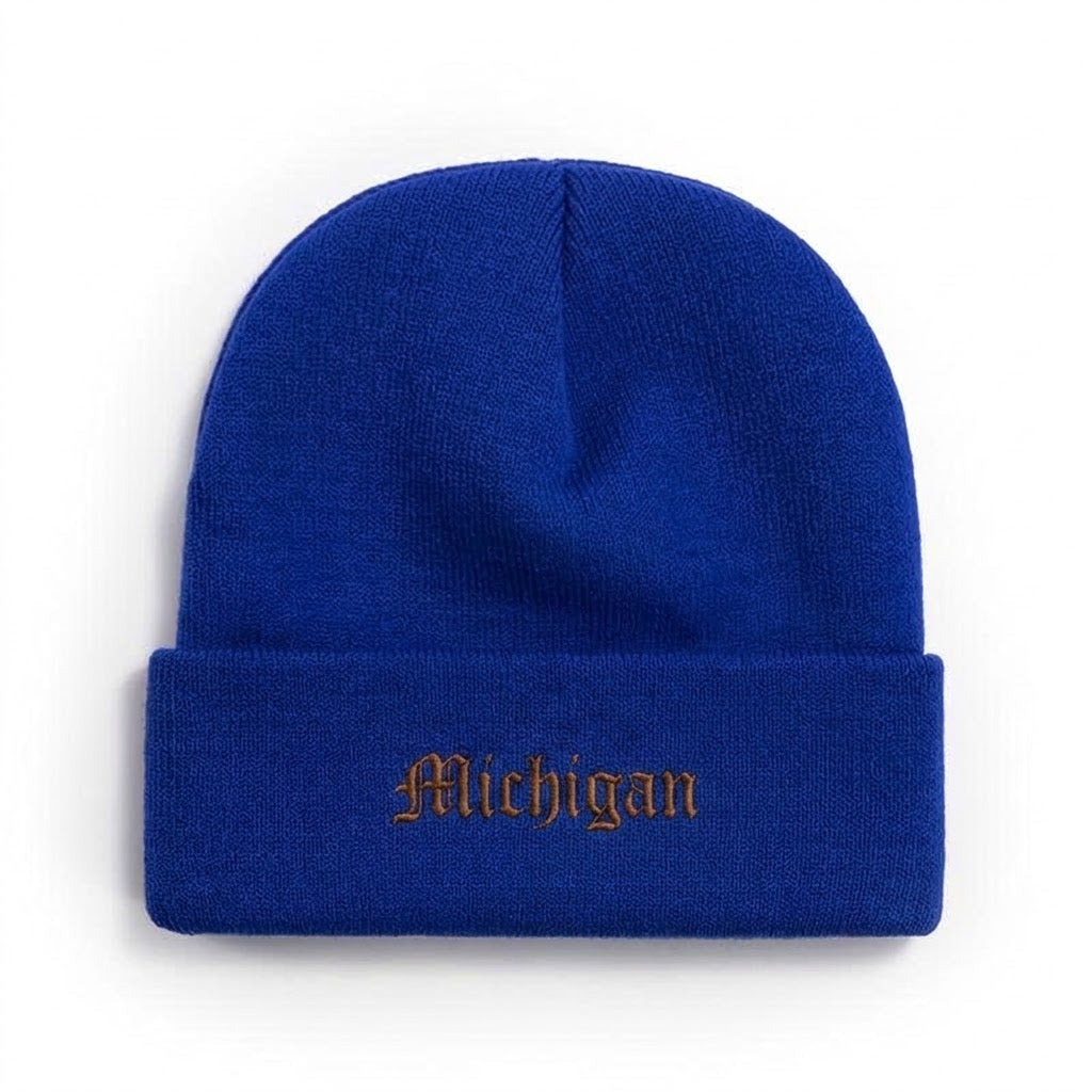 Michigan Embroidered Beanie - view 2