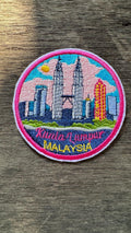 Petronas Towers Embroidered Patch Kuala Lumpur Souvenir