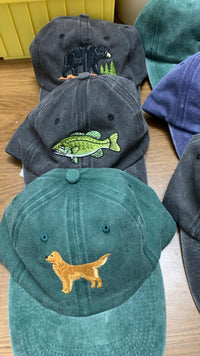Custom Dog Embroidery Dad Hat - Personalized Pet Portrait Cap