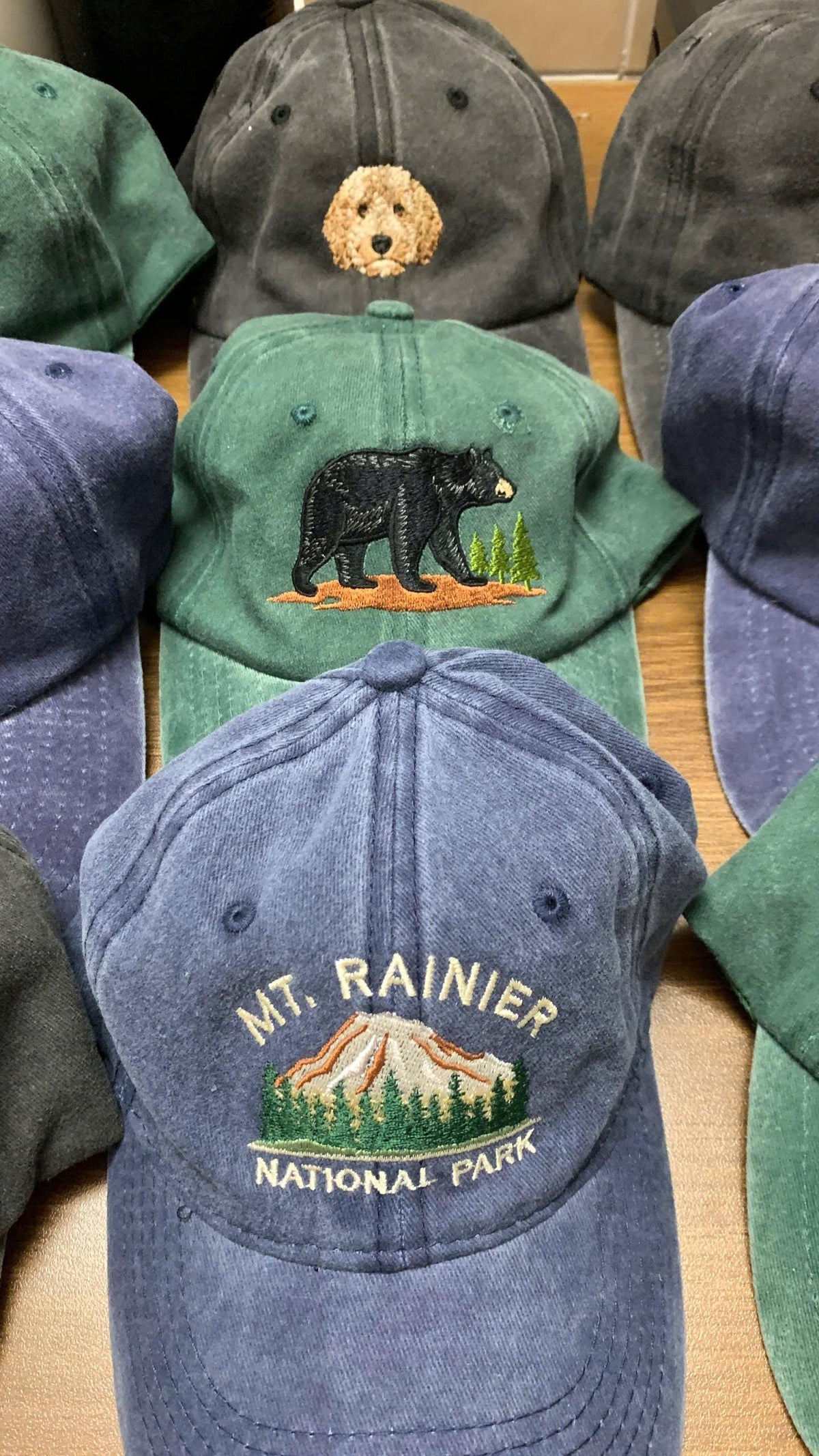 Custom Dog Embroidery Dad Hat - Personalized Pet Portrait Cap