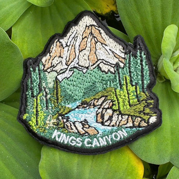 Kings Canyon National Park: Embroidered United State Travel Paches