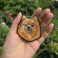 Pomeranian Dog Portrait Patch Embroidered Patch – Iron On / Sew On 🧵
