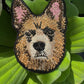 Garafiano Dog Portrait Patch Embroidered Patch – Iron On / Sew On 🧵