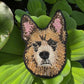 Garafiano Dog Portrait Patch Embroidered Patch – Iron On / Sew On 🧵