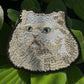 Persian Cat Portrait Patch Embroidered Patch – Iron On / Sew On 🧵