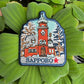 Sapporo Hokkaidō Travel Embroidered Patch – Iron On / Sew On 🧵