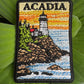 Acadia Travel Embroidered Patch – Iron On / Sew On 🧵