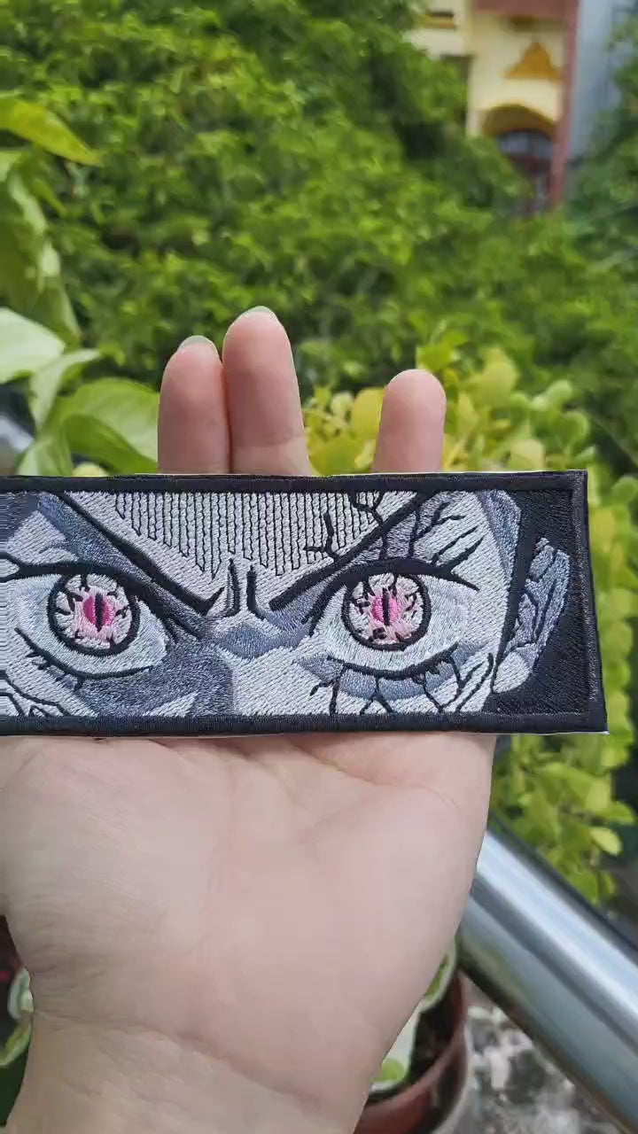 Nezuko Demon Slayer Embroidered patches IRON-ON OR SEW