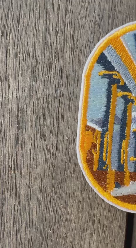 Pompeii, Italy Travel Embroidered Patch