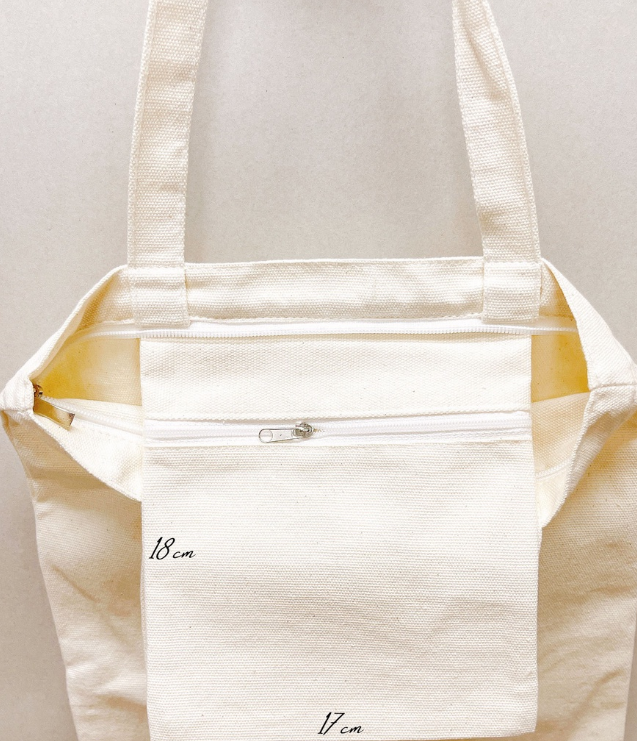 Custom Tote bag Embroidered Portrait from Photo