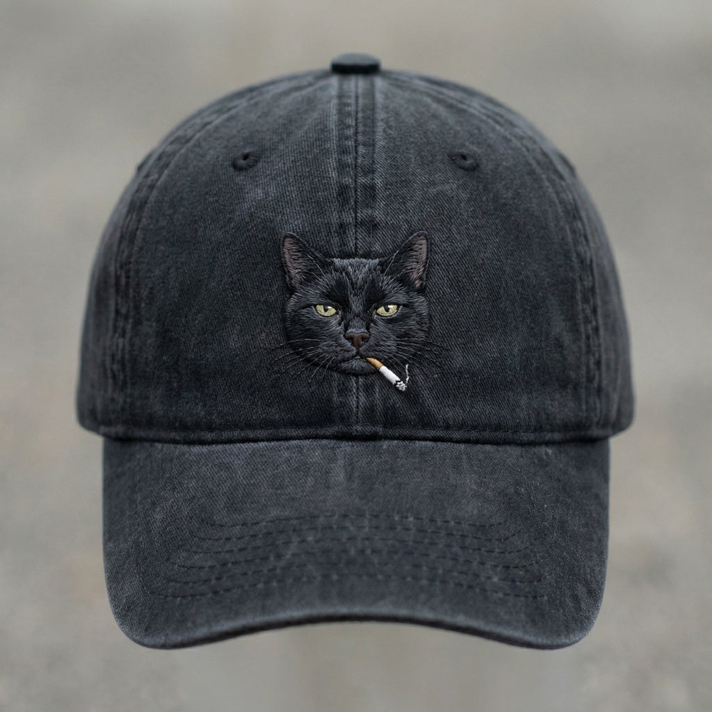 smoking cat shirt alt aesthetic graphic tee