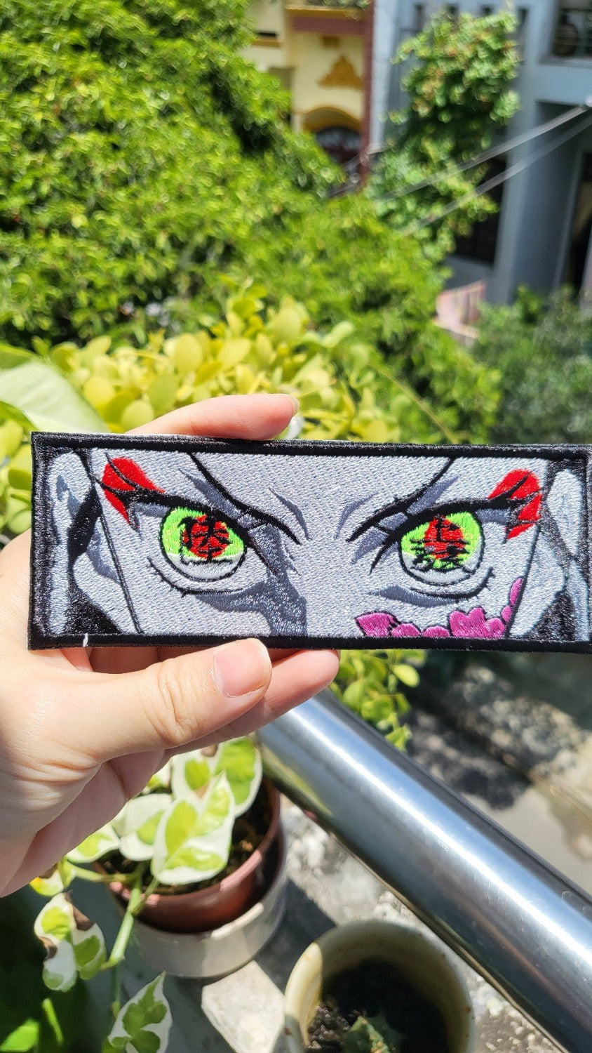 Daki Demon Slayer Embroidered patches IRON-ON OR SEW