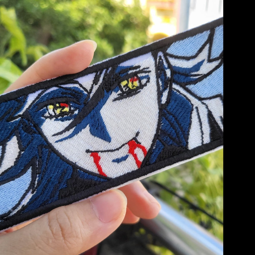 Douma Demon Slayer Embroidered patches IRON-ON OR SEW